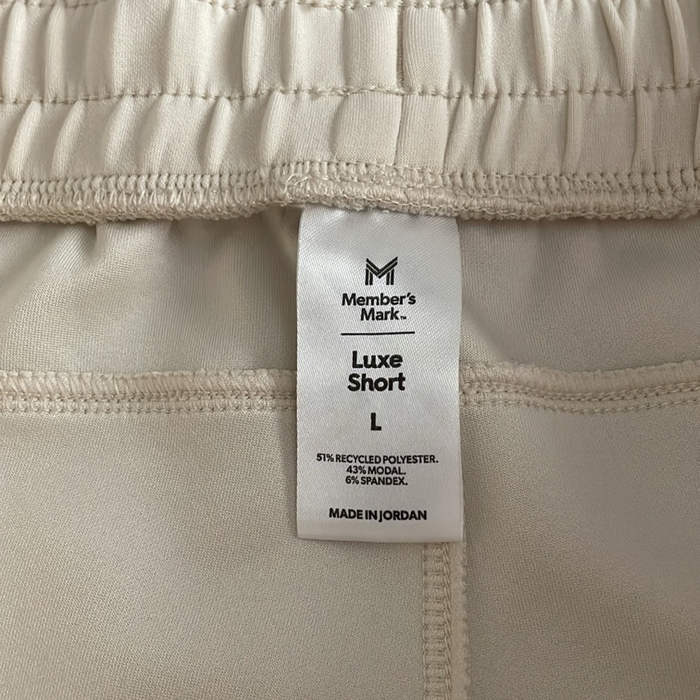 Members Mark Luxe Shorts with Elastic Waistband/ Drawstring, BNWOT - Picture 8 of 9